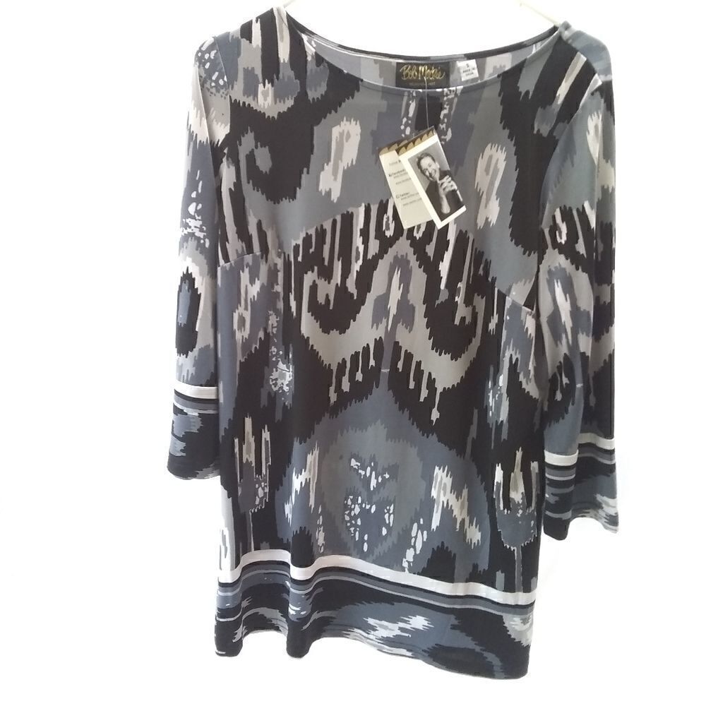 Bob Mackie wearable art shirt